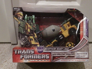 Transformers Decepticon Heavy Load w/ Drill Bit Classics Series