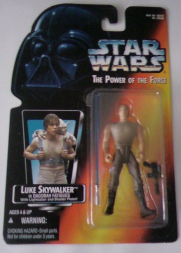 Star Wars Luke Skywalker in Dagobah Fatigues Power of the Force (POTF2) (1995)