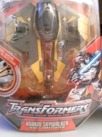 Transformers Anakin Skywalker - Jedi Starfighter Star Wars Transformers