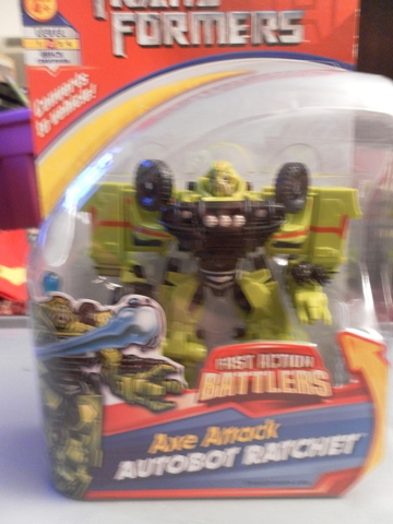 Transformers Axe Attack Autobot Ratchet Transformers Movie Universe