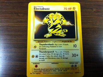 Pokemon Electabuzz First Generation