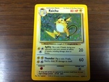 Pokemon Raichu First Generation