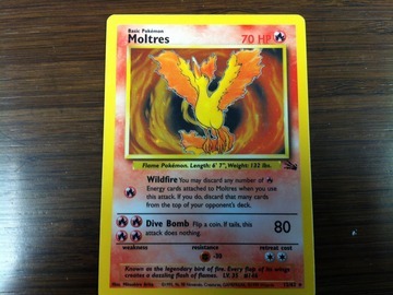 Pokemon Moltres First Generation