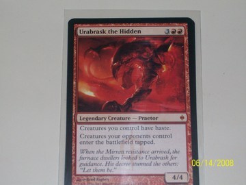 Magic The Gathering Urabrask the Hidden Scars of Mirrodin