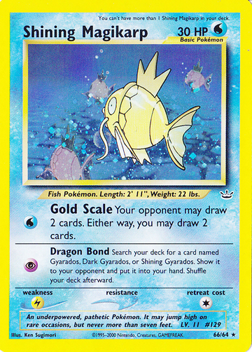 Pokemon Shining Magikarp Second Generation