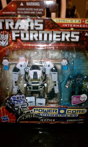 Transformers Icepick w/ Chainclaw Power Core Combiners