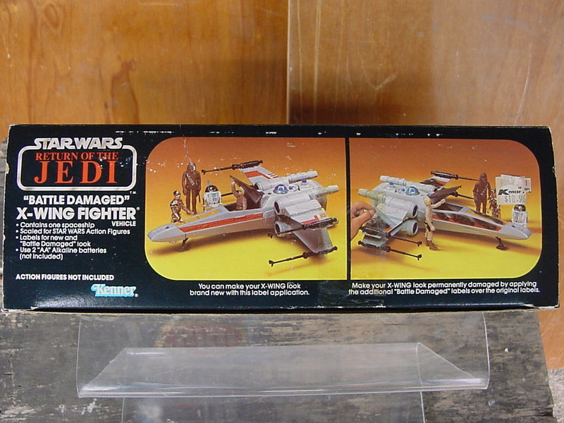 Star Wars Battle Damaged X-Wing Fighter Vintage Figures (pre-1997)