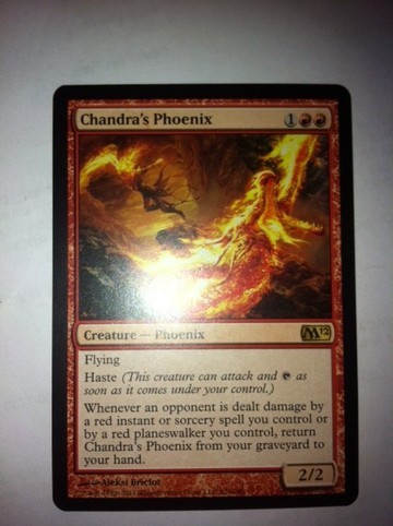 Magic The Gathering Chandra's Phoenix Core Editions