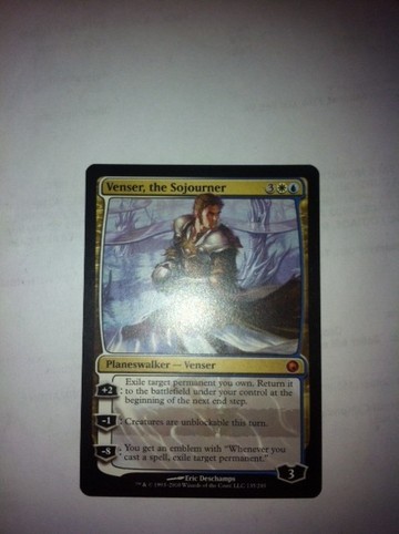 Magic The Gathering Venser, the Sojourner Scars of Mirrodin