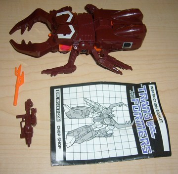 Transformers Chop Shop Generation 1