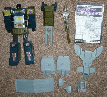 Transformers Onslaught Generation 1
