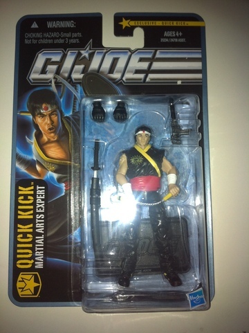 G.I. Joe Quick Kick - Martial Arts Expert (Toys 'R Us exclusive) Pursuit of Cobra