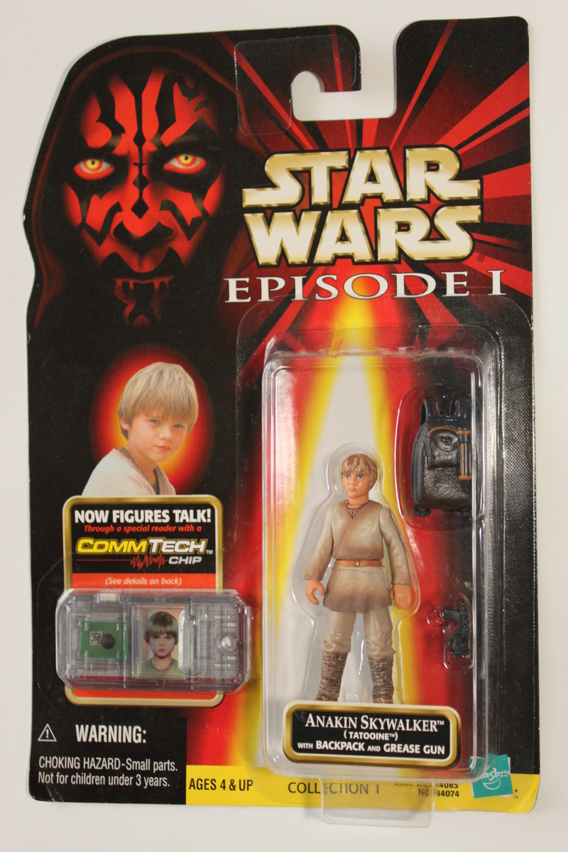 Star Wars Anakin Skywalker with Backpack and Grease Gun Episode I - The Phantom Menace