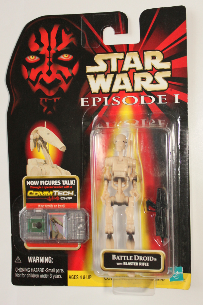 Star Wars Battle Droid with Blaster Rifle Episode I - The Phantom Menace