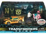 transformers Bumblebee & Arcee Transformers Prime