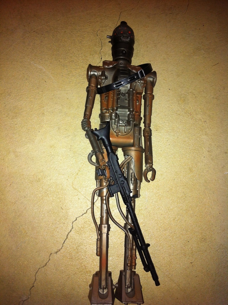 Star Wars IG-88 with Rifle and Imperial Blaster Power of the Jedi (POTJ)