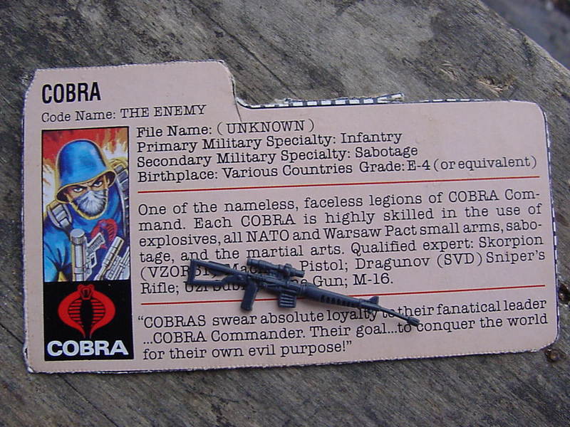 G.I. Joe Cobra Soldier Classic Collection