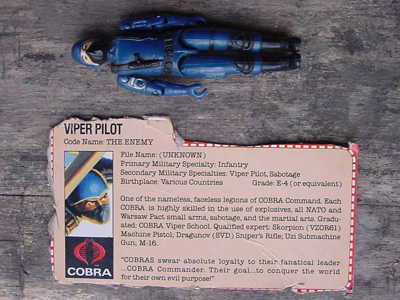 G.I. Joe Cobra Viper Glider Classic Collection