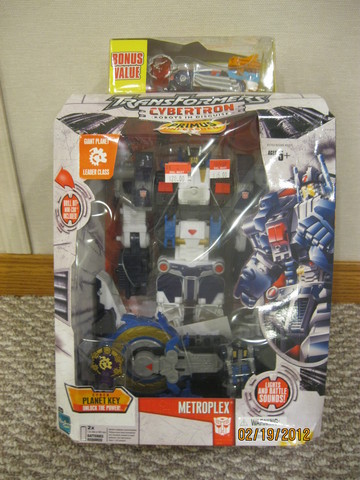 Transformers Metroplex w/ Drillbit Unicron Trilogy