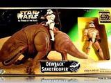 Star Wars Dewback with Sandtrooper Power of the Force (POTF2) (1995)