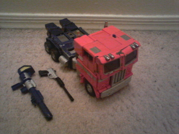 Transformers 20th Anniversary DVD Edition Optimus Prime Generation 1 (Takara)